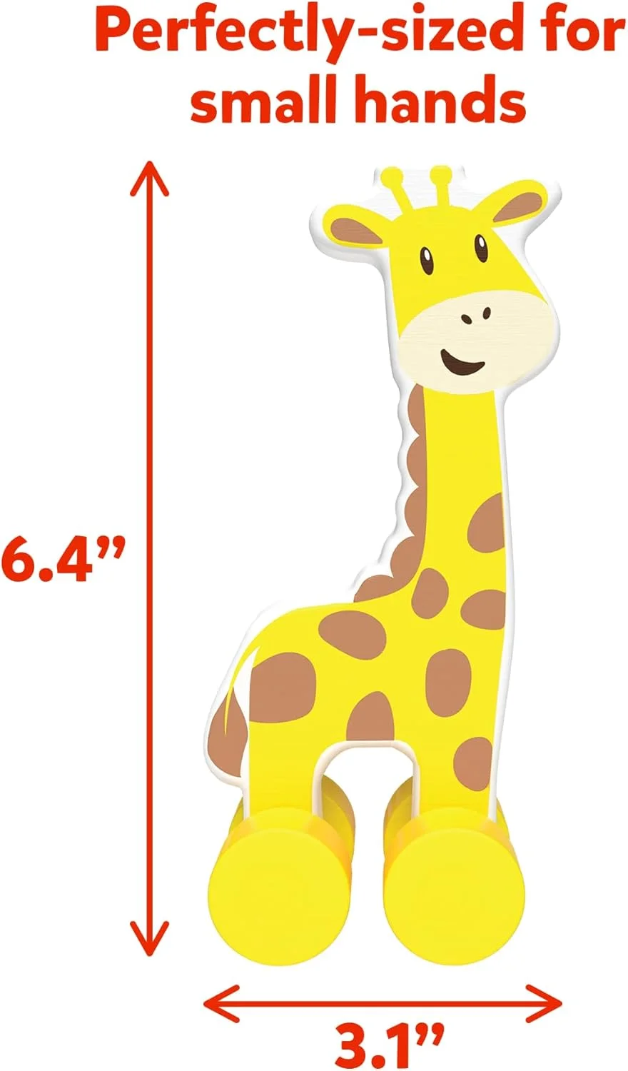 اسباب بازی های چوبی حیوانات چرخ دار Skillmatics، بازی تخیلی برای کودکان نوپا، هدایای آموزشی برای نوزادان 9 ماهه تا 3 ساله اسباب بازی های چوبی حیوانات چرخ دار Skillmatics، بازی تخیلی برای کودکان نوپا، هدایای آموزشی برای نوزادان 9 ماهه تا 3 ساله