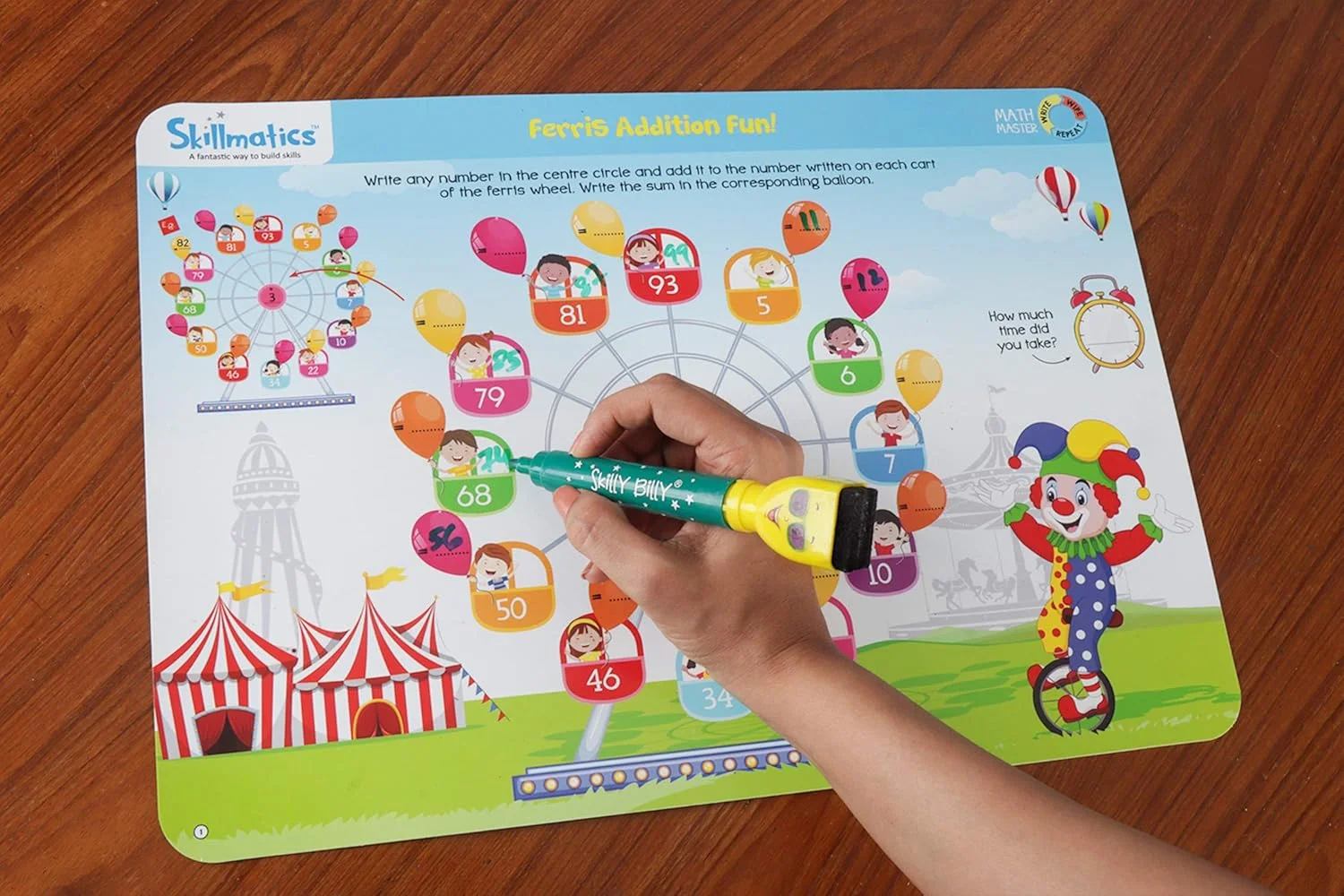 استاد ریاضی Skillmatics، مجموعه 1 عددی