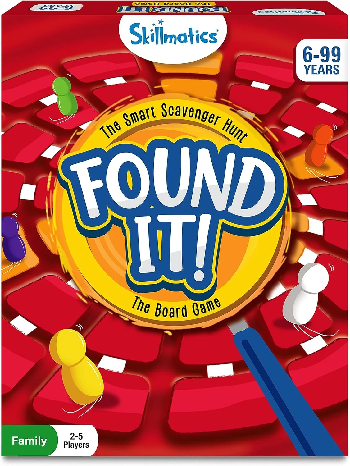 بازی تخته ای و کارتی Skillmatics - Found It، شکار گنج برای کودکان، بازی سرگرم کننده خانوادگی، هدیه برای سنین 6 سال به بالا