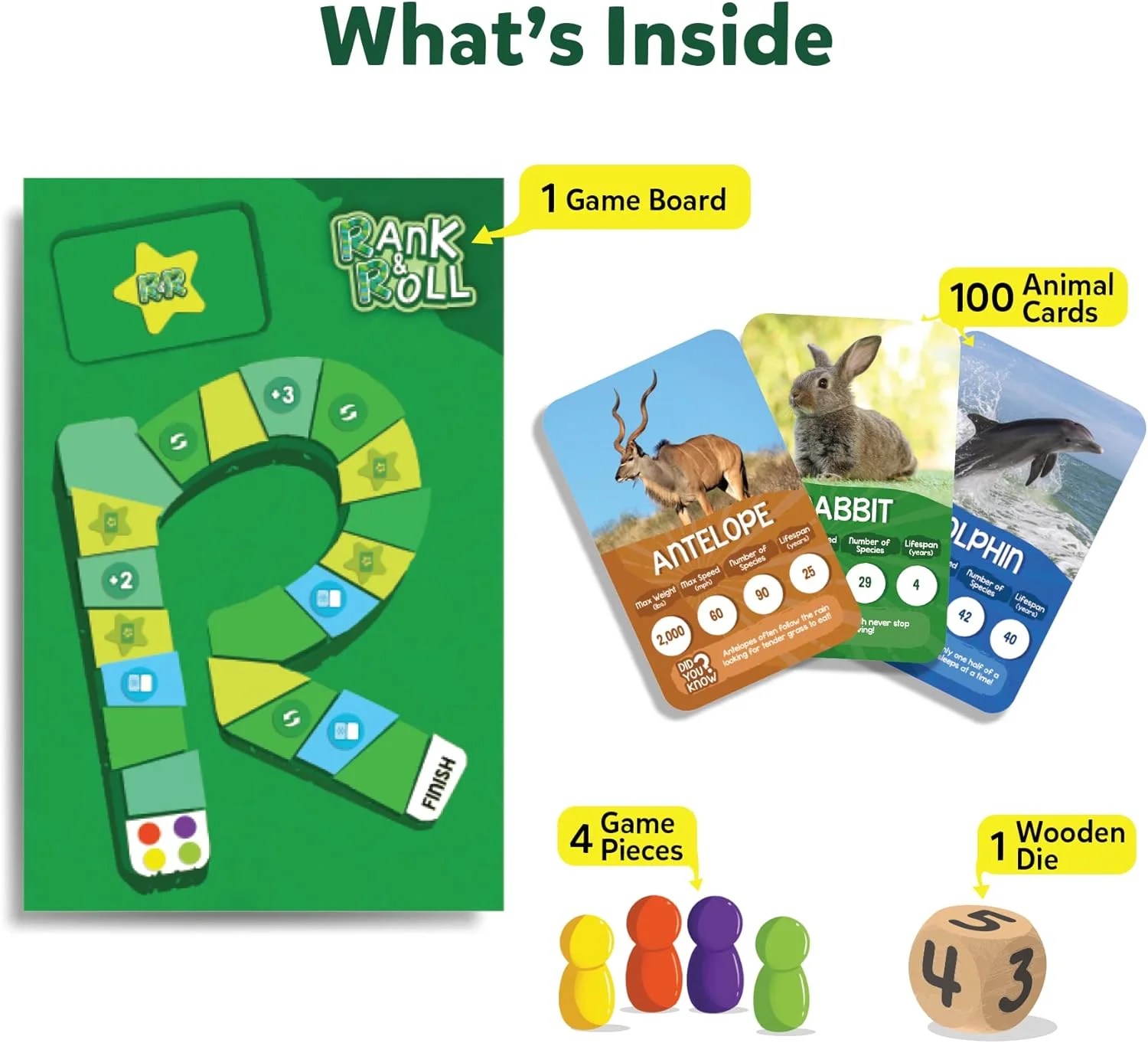 بازی کارتی و رومیزی Skillmatics - رتبه بندی و مسابقه حیوانات، بازی استراتژی حافظه، بازی برای کودکان، نوجوانان و بزرگسالان بازی کارتی و رومیزی Skillmatics - رتبه بندی و مسابقه حیوانات، بازی استراتژی حافظه، بازی برای کودکان، نوجوانان و بزرگسالان