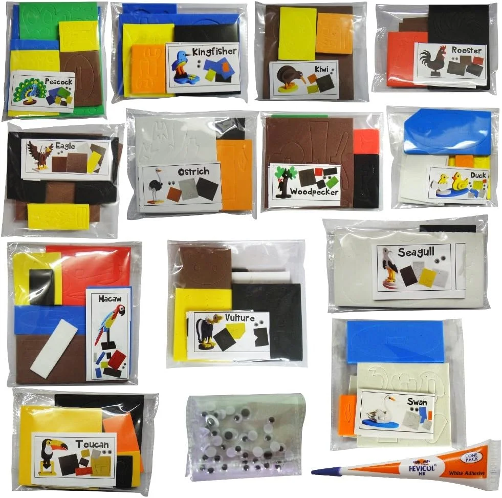 ایماجی‌میک نقشه‌شناسی پرندگان دور دنیا | ساخت ۱۳ مدل مینیاتوری | پازل سه بعدی برای کودکان | هدیه تولد برای دختران و پسران | اسباب بازی های آموزشی برای ۵، ۶، ۷، ۸، ۹ سال