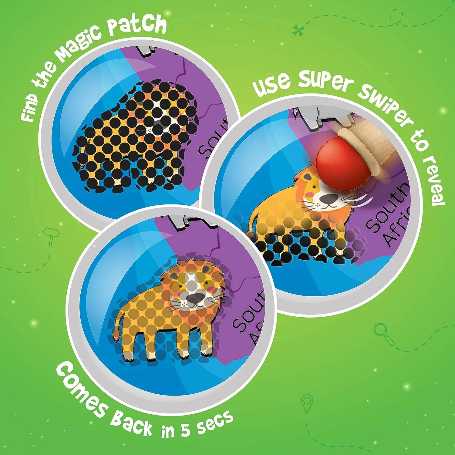 بازی فکری نقشه جهان ایمیجیمیک | کشف جادویی | اسباب بازی آموزشی برای کودکان 5 سال به بالا | اسباب بازی دخترانه و پسرانه | بازی کارتی | هدیه تولد برای دختران و پسران بازی فکری نقشه جهان ایمیجیمیک | کشف جادویی | اسباب بازی آموزشی برای کودکان 5 سال به بالا | اسباب بازی دخترانه و پسرانه | بازی کارتی | هدیه تولد برای دختران و پسران