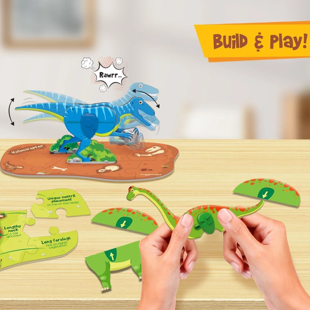 نقشه دایناسورها و تخم دایناسور شبتاب ایمیجیمیک | پازل سه بعدی دایناسور برای کودکان | ساخت و بازی با اسباببازیهای دایناسور شبتاب | هدیه تولد و جایزه برای کودکان 5، 6، 7، 8، 9 ساله نقشه دایناسورها و تخم دایناسور شبتاب ایمیجیمیک | پازل سه بعدی دایناسور برای کودکان | ساخت و بازی با اسباببازیهای دایناسور شبتاب | هدیه تولد و جایزه برای کودکان 5، 6، 7، 8، 9 ساله