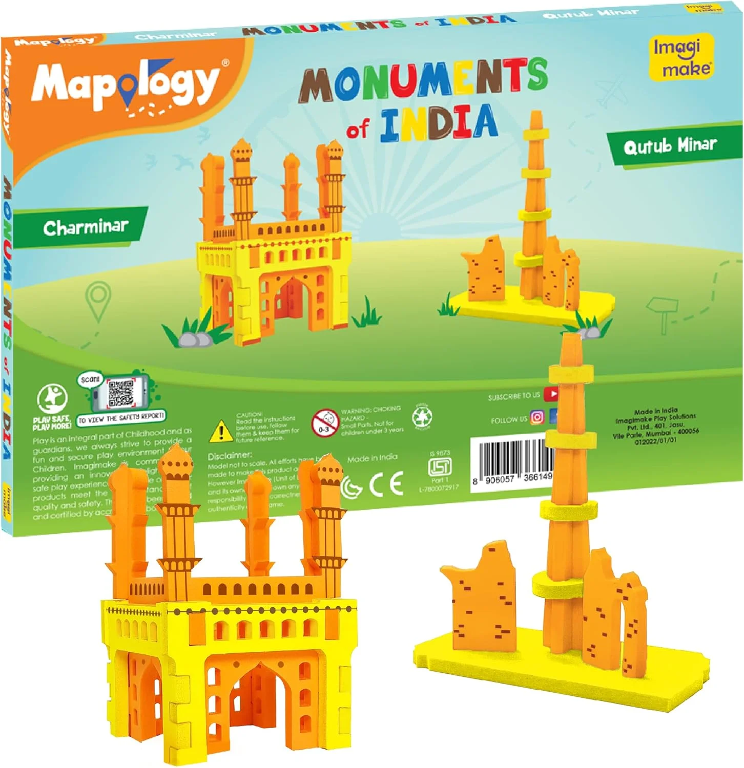 مجموعه مینی بناهای تاریخی ایمیجیمیک - اسباب بازی آموزشی برای پسران و دختران بالای 5 سال - بسته متنوع 6 عددی، کودک مجموعه مینی بناهای تاریخی ایمیجیمیک - اسباب بازی آموزشی برای پسران و دختران بالای 5 سال - بسته متنوع 6 عددی، کودک