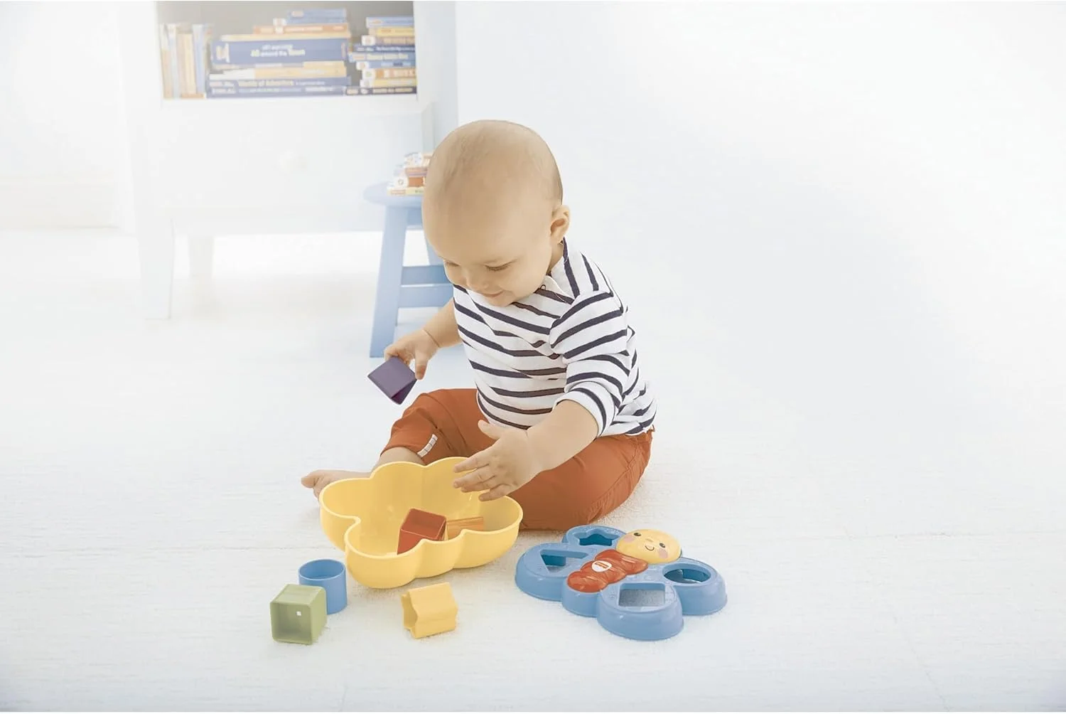 اسباب بازی آموزشی فیشر پرایس، مرتب کننده اشکال پروانه ای اسباب بازی آموزشی فیشر پرایس، مرتب کننده اشکال پروانه ای