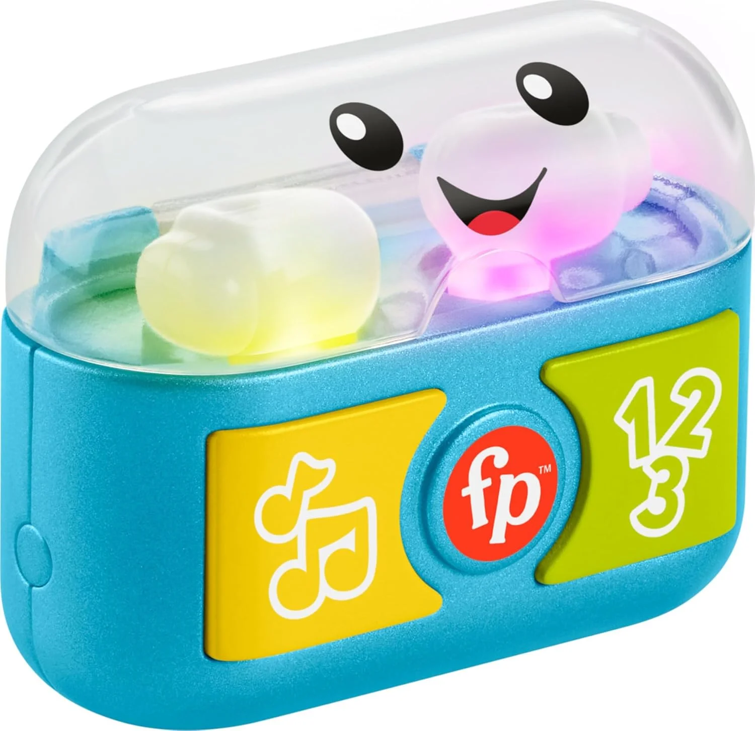 اسباب بازی هدفون آموزشی موزیکال Fisher-Price مناسب نوزادان و کودکان نوپا، دارای نور و تقویت کننده مهارت های حرکتی ظریف، مناسب برای کودکان 6 ماهه و بالاتر اسباب بازی هدفون آموزشی موزیکال Fisher-Price مناسب نوزادان و کودکان نوپا، دارای نور و تقویت کننده مهارت های حرکتی ظریف، مناسب برای کودکان 6 ماهه و بالاتر