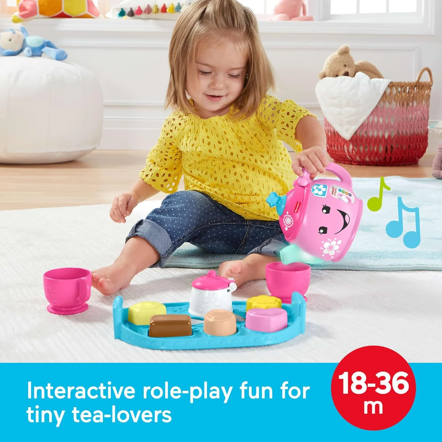 ست چای خوری آموزشی فیشر پرایس مدل DYM76