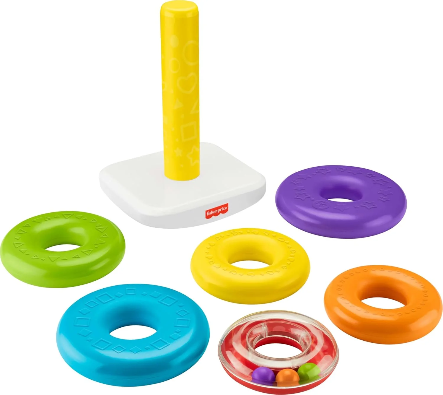 اسباب بازی حلقه ای بزرگ فیشر پرایس مدل Gjw15 اسباب بازی حلقه ای بزرگ فیشر پرایس مدل Gjw15