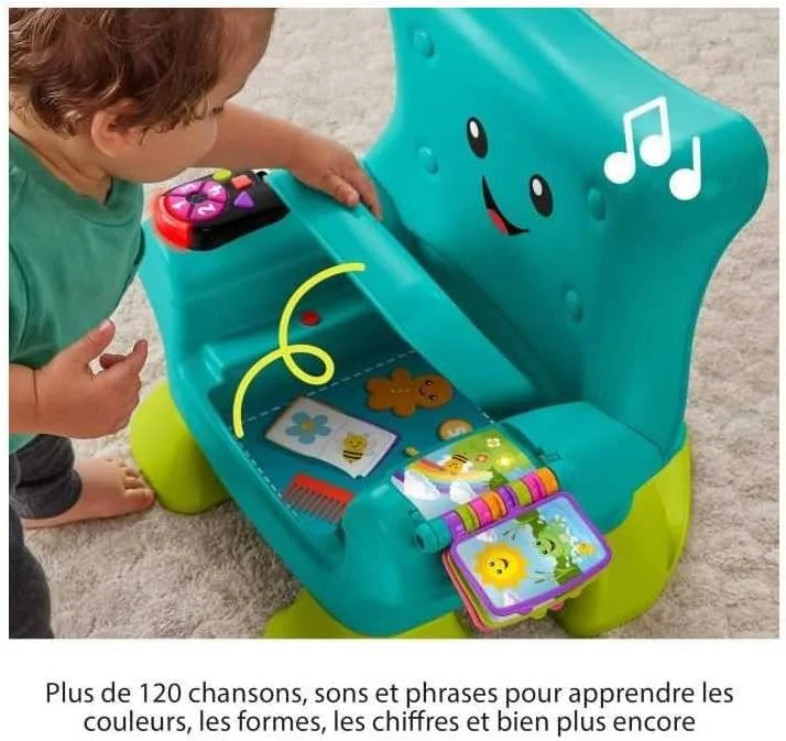 صندلی آموزشی سرگرم کننده فیشر-پرایس، صندلی سرگرمی آموزشی، فیروزه ای، موسیقی و فعالیت های متنوع برای کودکان از 1 سالگی، نسخه انگلیسی (بریتانیا)، فرانسوی، آلمانی، HYR97 صندلی آموزشی سرگرم کننده فیشر-پرایس، صندلی سرگرمی آموزشی، فیروزه ای، موسیقی و فعالیت های متنوع برای کودکان از 1 سالگی، نسخه انگلیسی (بریتانیا)، فرانسوی، آلمانی، HYR97
