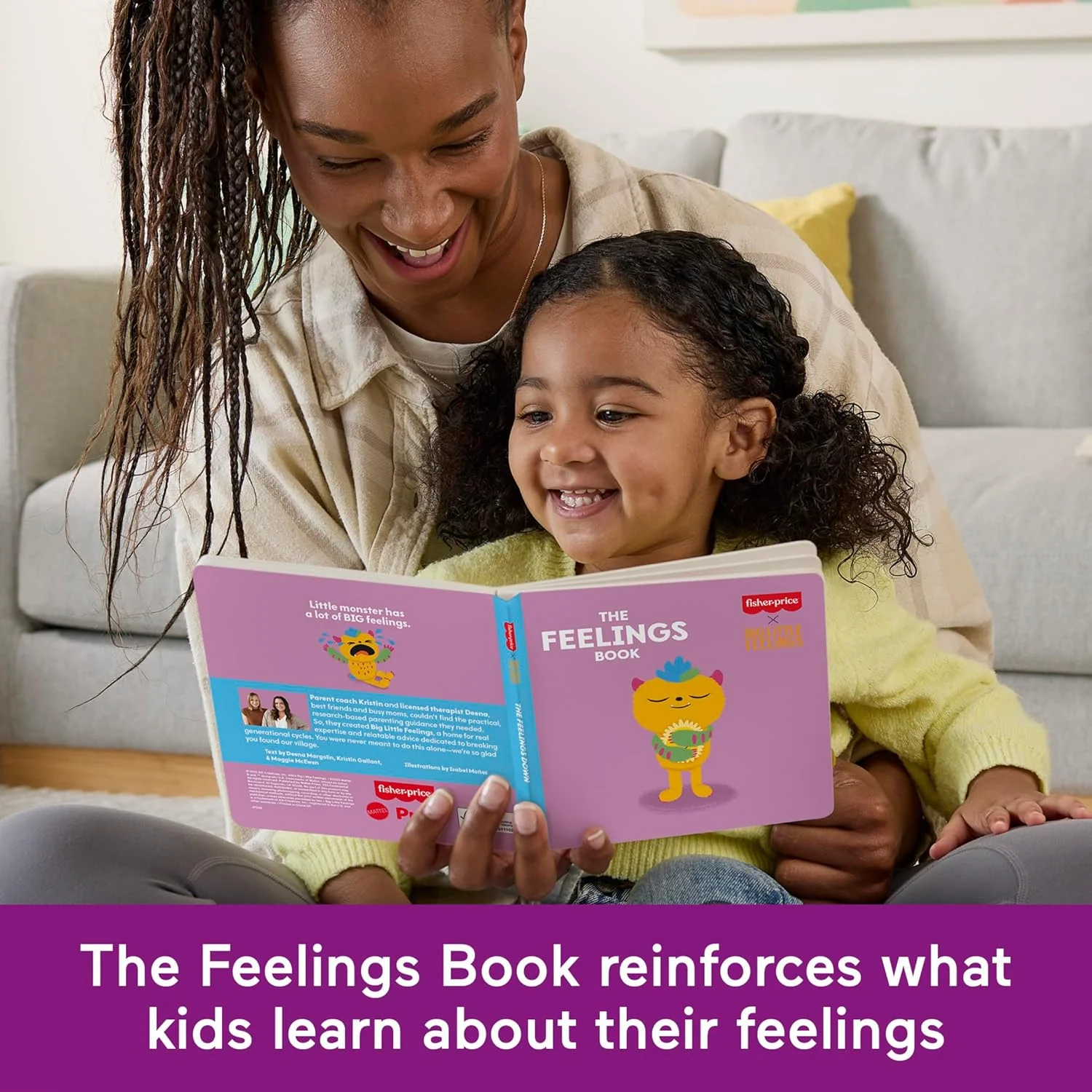 مجموعه آرامش بخش فیشر پرایس برای کودکان نوپا، مجموعه 4 تکه ای از فعالیت ها و نکات فرزندپروری برای رشد اجتماعی و عاطفی کودکان 2 سال به بالا