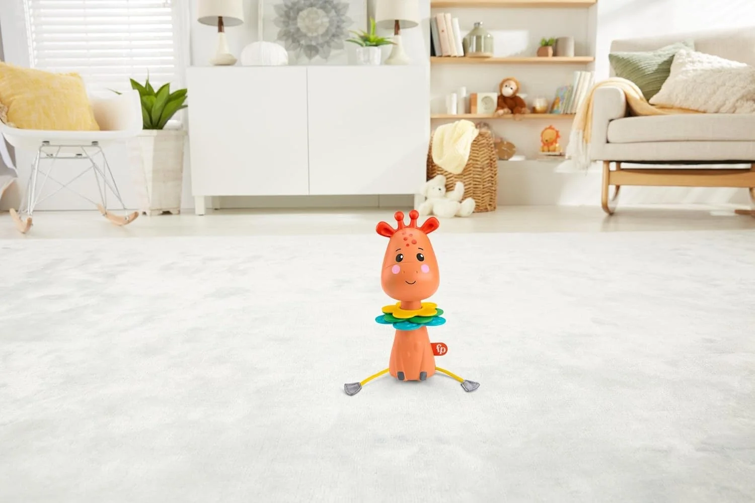 زرافه اسباب بازی فعالیت فیشر-پرایس مدل GWL65 مناسب نوزاد