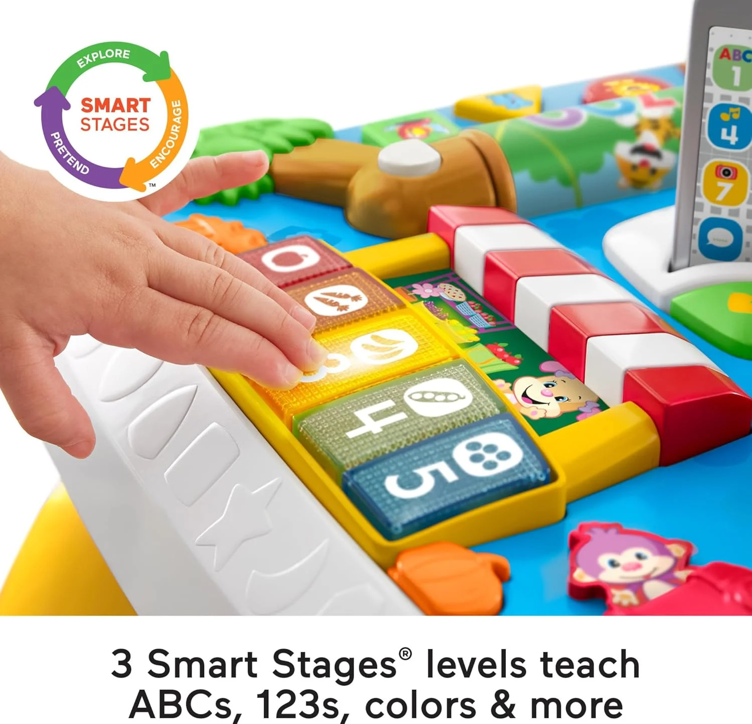 میز بازی آموزشی شهر شادی فیشر پرایس با بیش از ۱۲۰ آهنگ و ملودی Dhc45