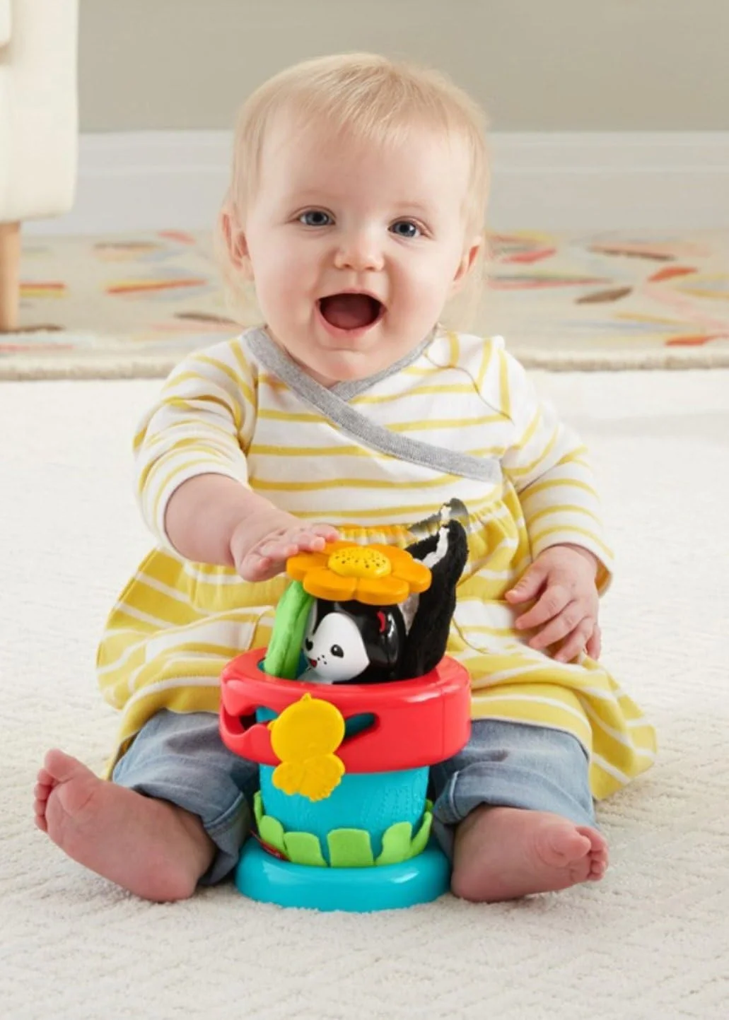 اسباب بازی گلدان گل دالی موشه Fisher Price DFP91