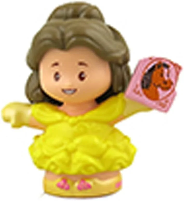 فیگور جایگزین پرنسس بل به همراه کتاب اسب برای ست اسباب بازی Fisher-Price Little People Princess Belle and Philippe GNG89