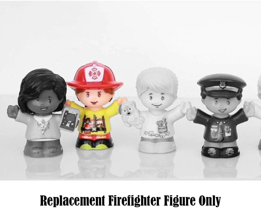 فیگور جایگزین اریکا آتش نشان برای ست اسباب بازی Little People Community Helpers فیشر-پرایس مدل GJP12