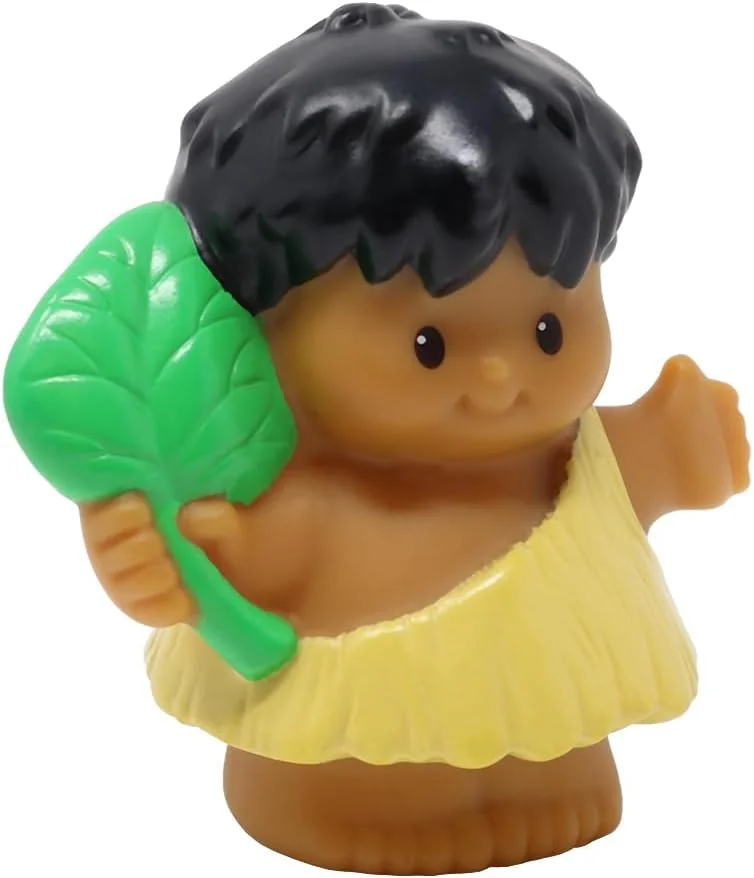 فیگور جایگزین مرد غارنشین اسپانیایی برای مجموعه بازی سرزمین دایناسورها Fisher-Price Little People مدل K6692 - فیگور جایگزین مرد غارنشین اسپانیایی با برگ نخل