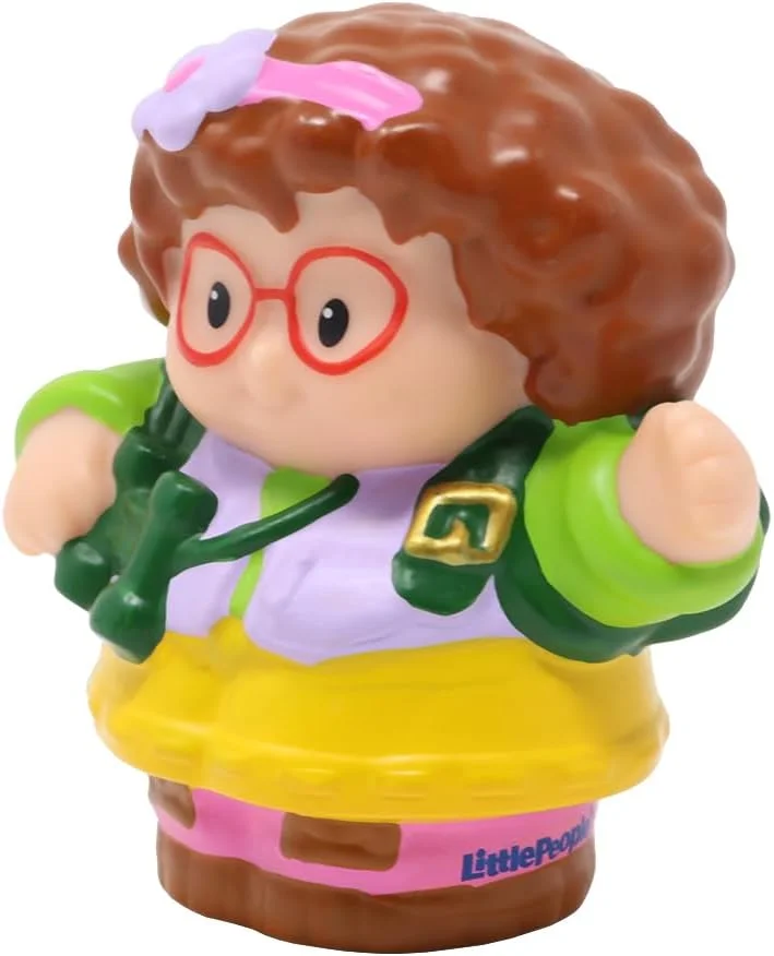 قطعه جایگزین Fisher-Price برای خانه عروسکی Little People Adventure Camping Explorer مدل P0129 - فیگور جایگزین مگی با الهام از دوربین و کوله پشتی قطعه جایگزین Fisher-Price برای خانه عروسکی Little People Adventure Camping Explorer مدل P0129 - فیگور جایگزین مگی با الهام از دوربین و کوله پشتی
