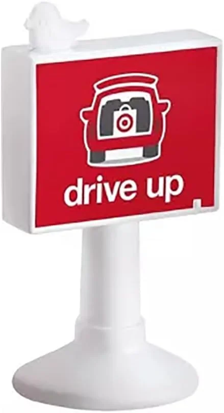 قطعه جایگزین Fisher-Price برای خانه عروسکی Little People Target Run مدل HXX97 - تابلوی جایگزین Drive Up Shopping Pick Up قطعه جایگزین Fisher-Price برای خانه عروسکی Little People Target Run مدل HXX97 - تابلوی جایگزین Drive Up Shopping Pick Up