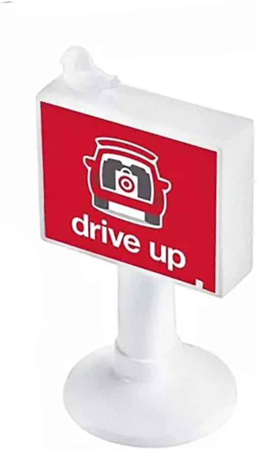 قطعه جایگزین Fisher-Price برای خانه عروسکی Little People Target Run مدل HXX97 - تابلوی جایگزین Drive Up Shopping Pick Up قطعه جایگزین Fisher-Price برای خانه عروسکی Little People Target Run مدل HXX97 - تابلوی جایگزین Drive Up Shopping Pick Up