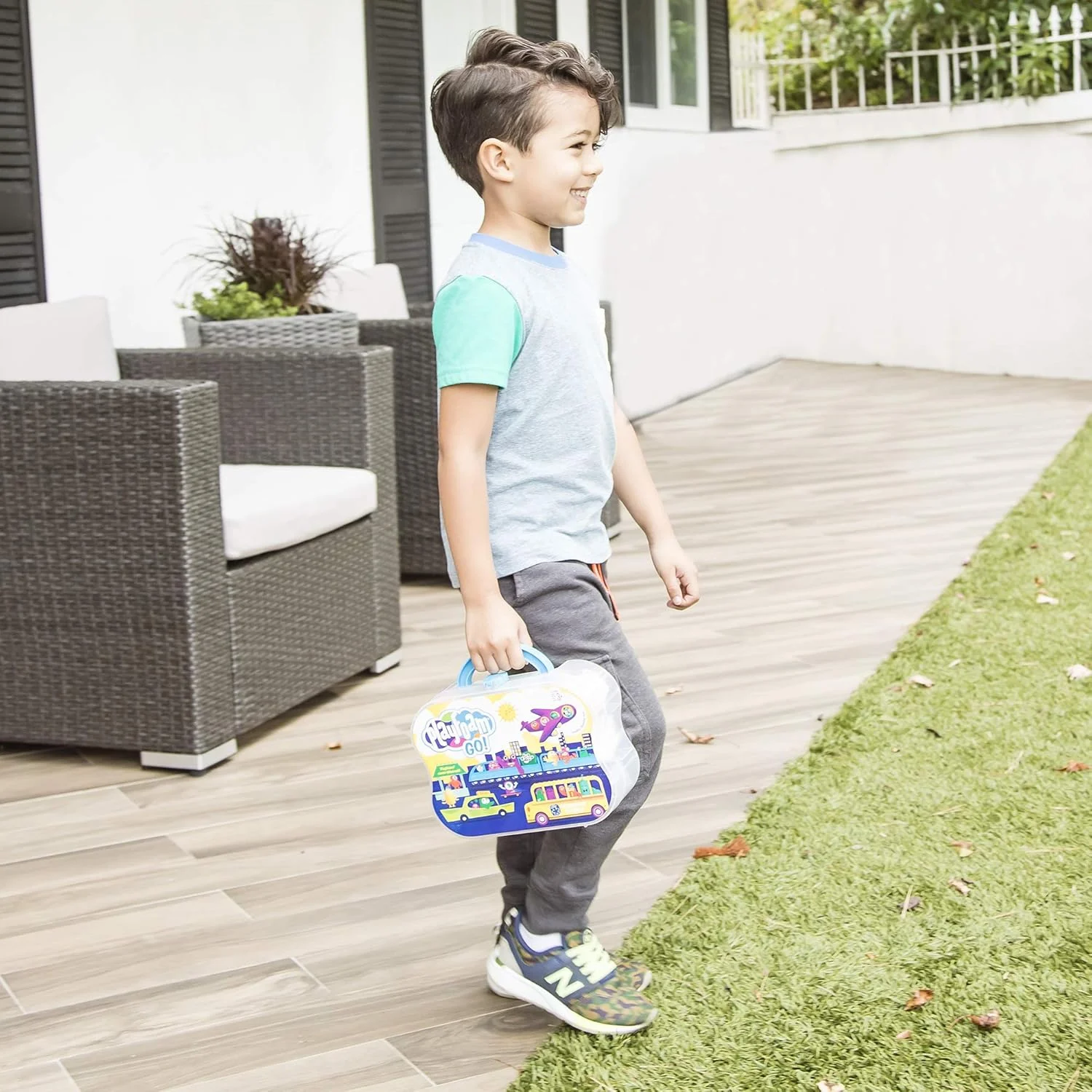 اسباب بازی حسی و فیجت Playfoam Go! Educational Insights، اسباب بازی مسافرتی برای پسران و دختران، 3 سال به بالا