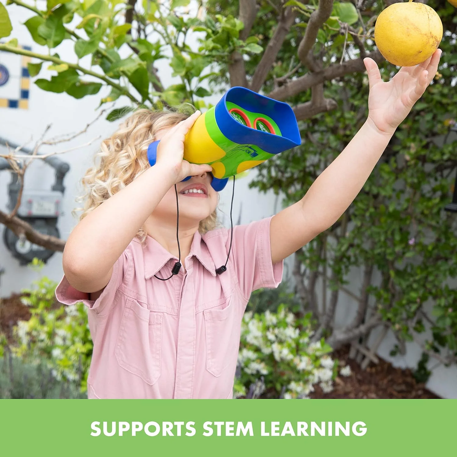 دوربین دوچشمی GeoSafari Jr. Kidnoculars Educational Insights برای کودکان، دوربین دوچشمی کودکان نوپا و خردسال، بازی در فضای باز، تجهیزات کمپینگ، 3 سال به بالا دوربین دوچشمی GeoSafari Jr. Kidnoculars Educational Insights برای کودکان، دوربین دوچشمی کودکان نوپا و خردسال، بازی در فضای باز، تجهیزات کمپینگ، 3 سال به بالا