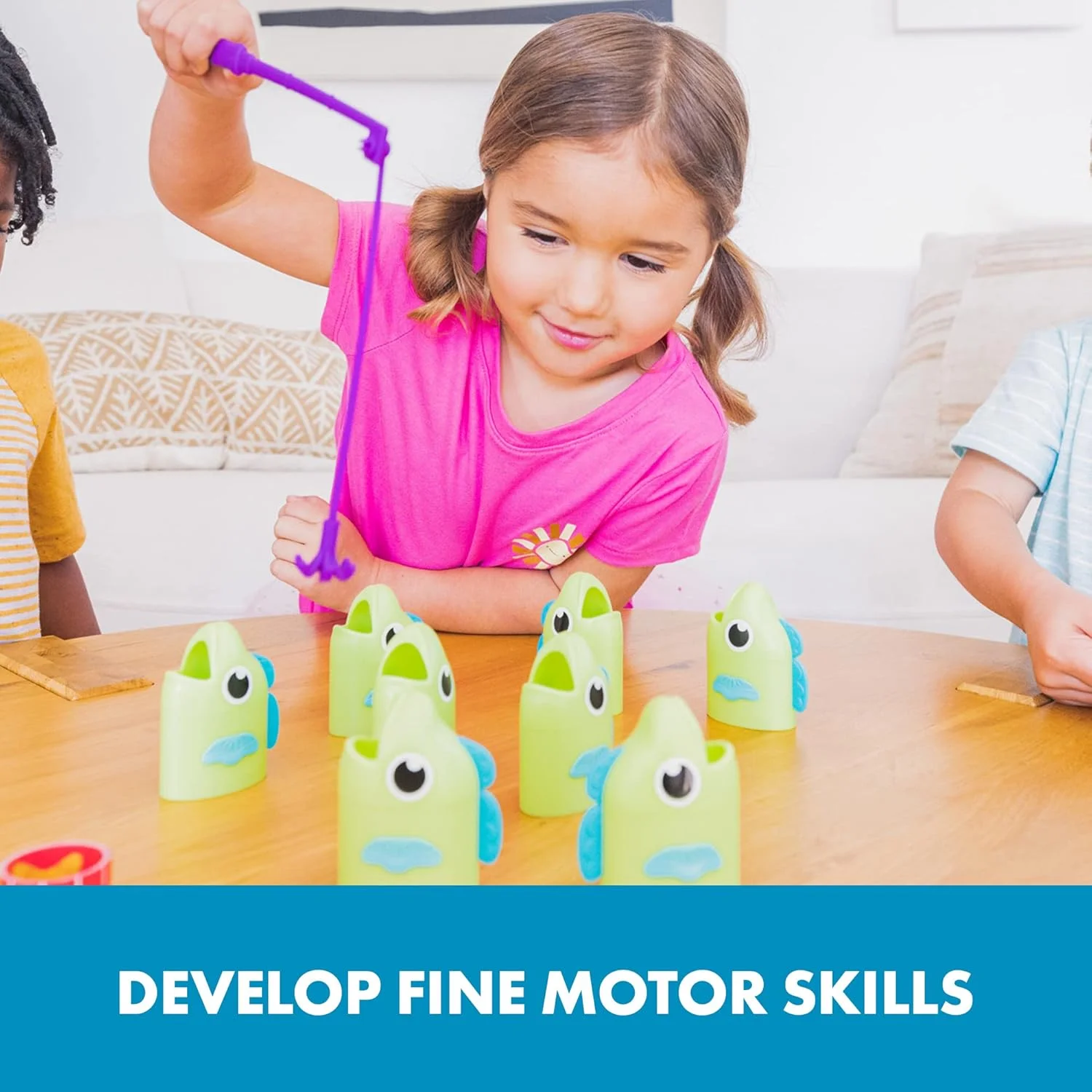 بازی آموزشی صید بزرگ Educational Insights، بازی ریاضی زودهنگام پیش دبستانی، اندازه گیری، مناسب پسران و دختران 3 سال به بالا