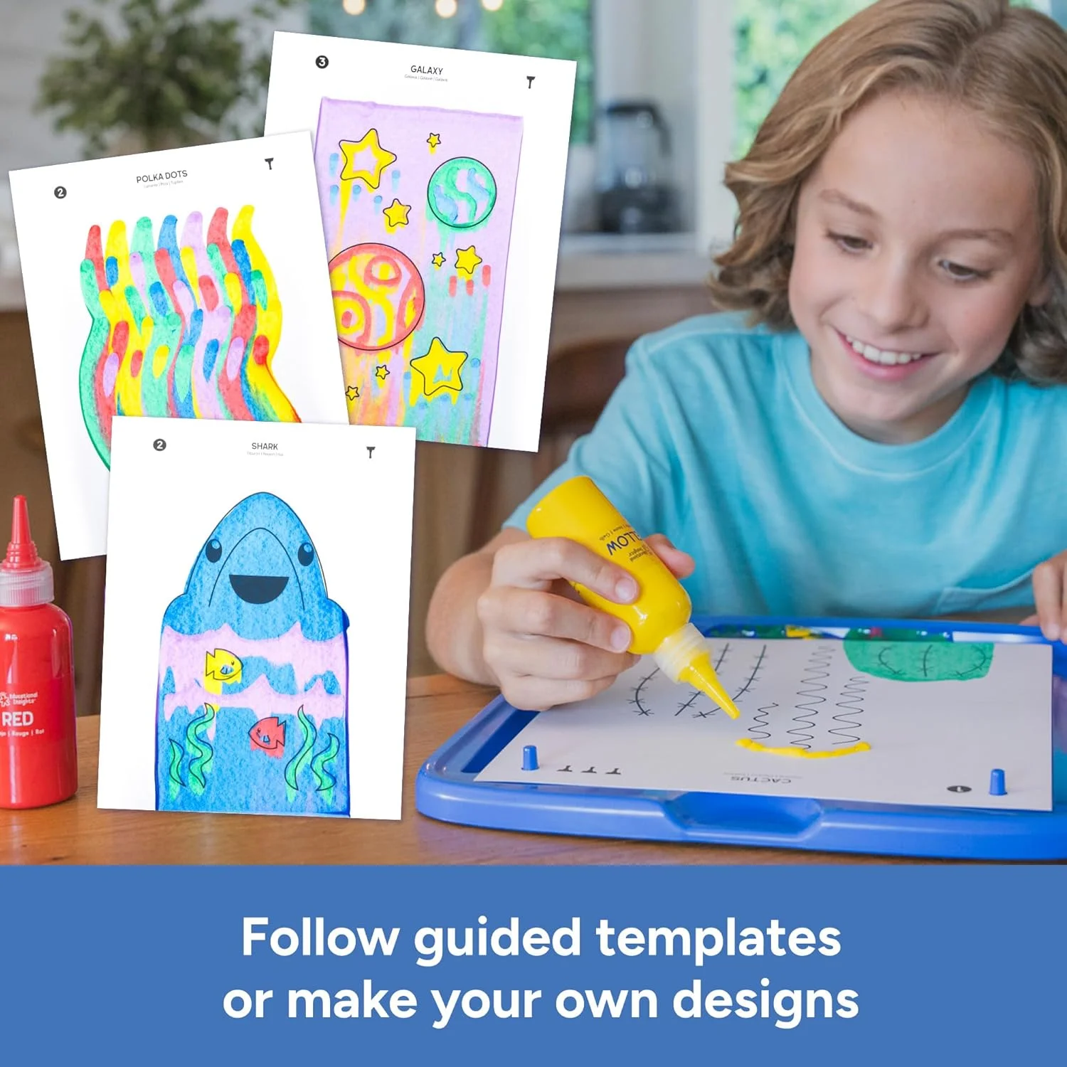 کیت هنر فشاری آموزشی Educational Insights - کیت نقاشی برای کودکان، کیت های نقاشی کودکان، فعالیت های بدون صفحه نمایش و پروژه های DIY، کیت های هنری بدون کثیف کاری برای کودکان، پسران و دختران 5 سال به بالا کیت هنر فشاری آموزشی Educational Insights - کیت نقاشی برای کودکان، کیت های نقاشی کودکان، فعالیت های بدون صفحه نمایش و پروژه های DIY، کیت های هنری بدون کثیف کاری برای کودکان، پسران و دختران 5 سال به بالا