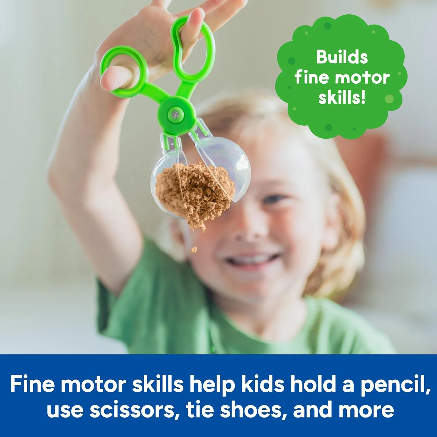 مجموعه دو عددی شن پلافل® Educational Insights - مجموعه فوم سطل حسی، جایگزین بدون کثیف کاری برای اسباب بازی های شنی و خمیر بازی برای کودکان نوپا، پرکننده میز حسی سرگرم کننده برای خانه یا کلاس درس، هدیه برای کودکان 3 سال به بالا