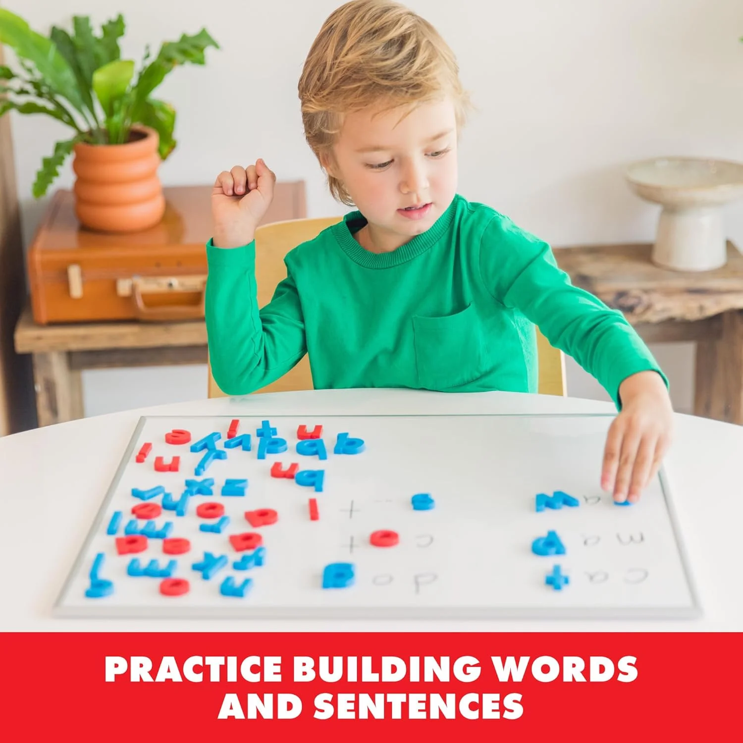 مجموعه 42 عددی آهنرباهای الفبای کوچک رنگی آموزشی، اسباب بازی های یادگیری الفبا برای کودکان 3 سال به بالا