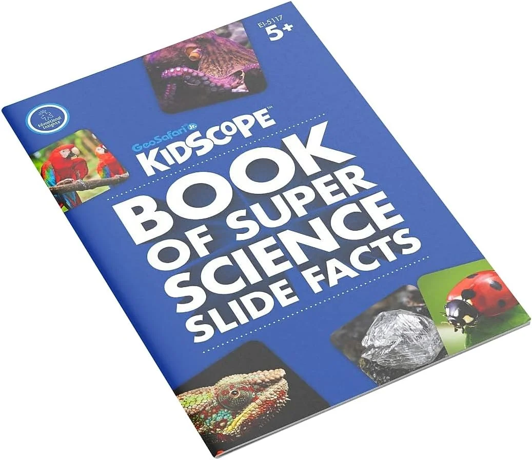 میکروسکوپ کودکانه GeoSafari Jr. Kidscope از Educational Insights، اسباب بازی STEM، هدیه برای پسران و دختران، 5 سال به بالا