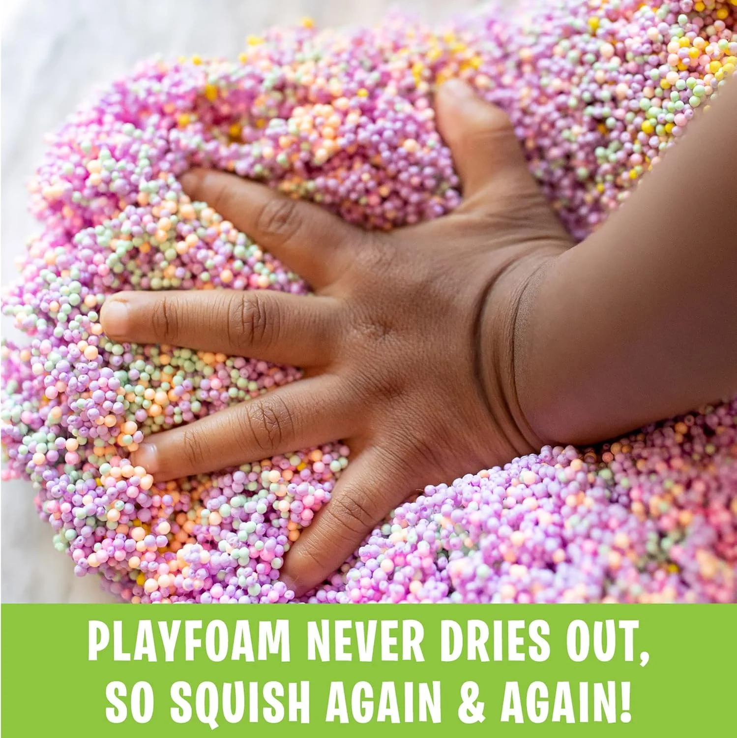 اسباب بازی Playfoam Pals Space Squad از Educational Insights، رنگ های متنوع، بسته 2 عددی (1956)