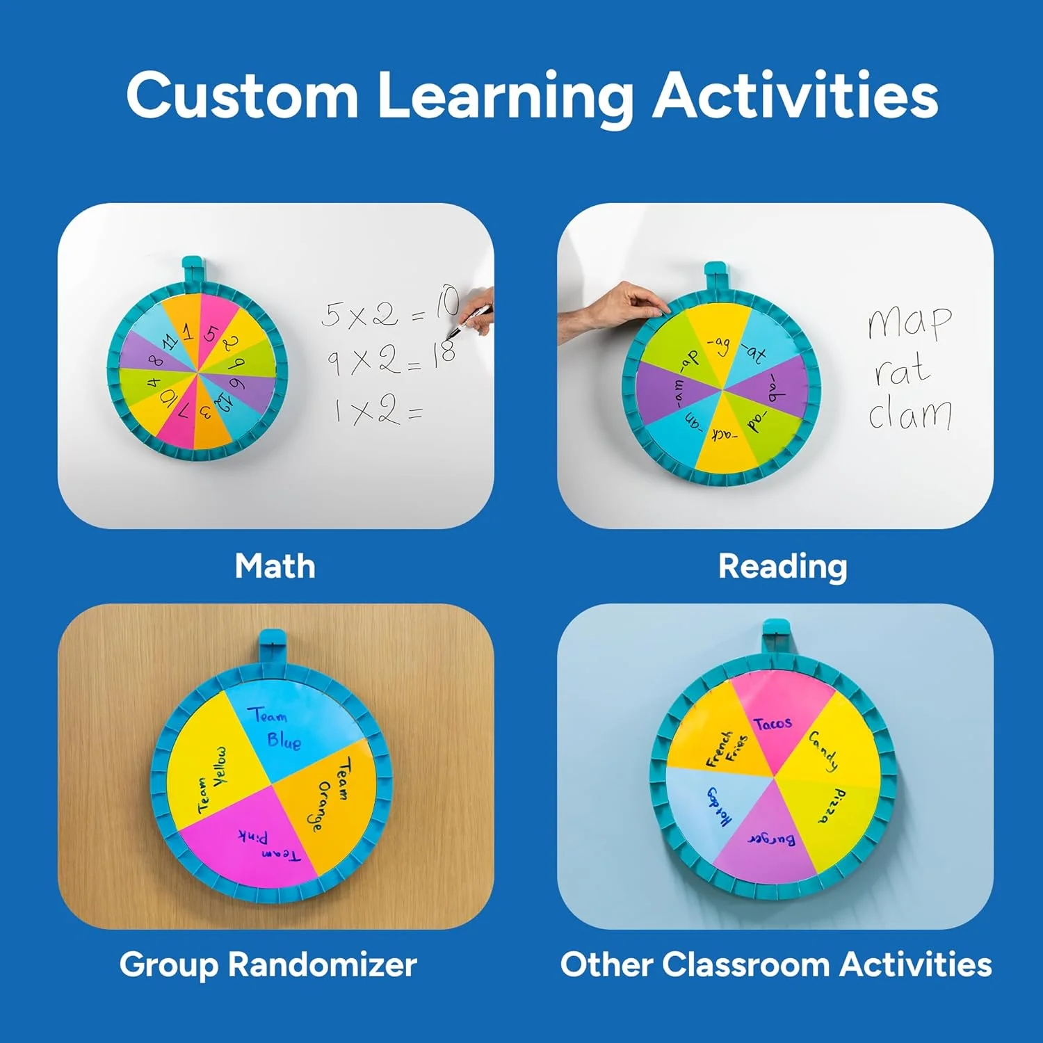 اسباب بازی آموزشی چرخنده مغناطیسی بزرگ چند رنگ اسباب بازی آموزشی چرخنده مغناطیسی بزرگ چند رنگ