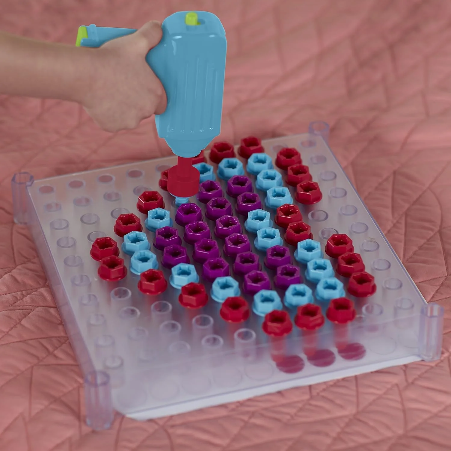 مرکز فعالیت طراحی و دریل آموزشی - اسباب بازی عالی STEM برای سنین 3-6 سال با دریل کاربرپسند مرکز فعالیت طراحی و دریل آموزشی - اسباب بازی عالی STEM برای سنین 3-6 سال با دریل کاربرپسند