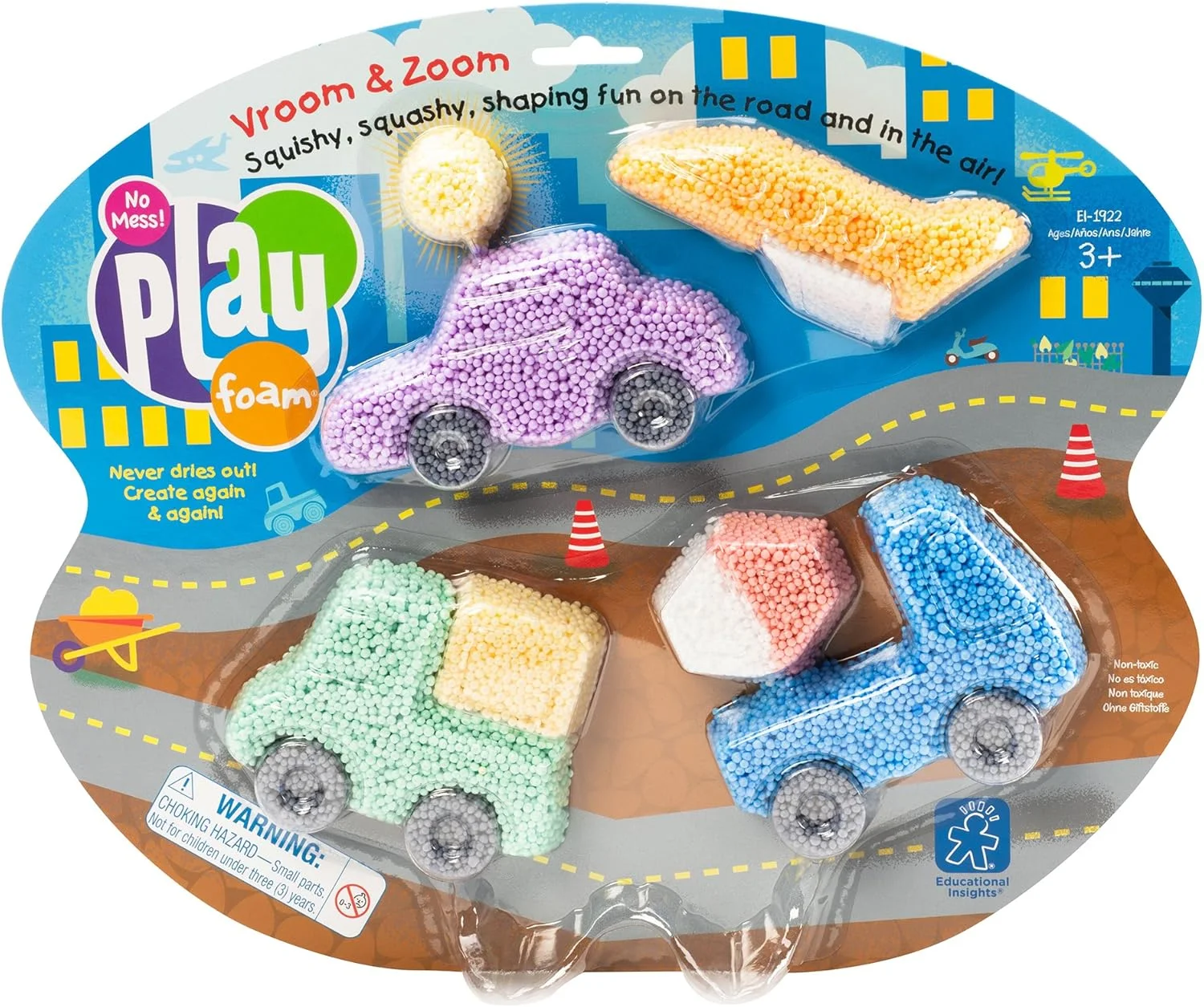 اسباب بازی فوم بازی مدل ماشین مسابقه