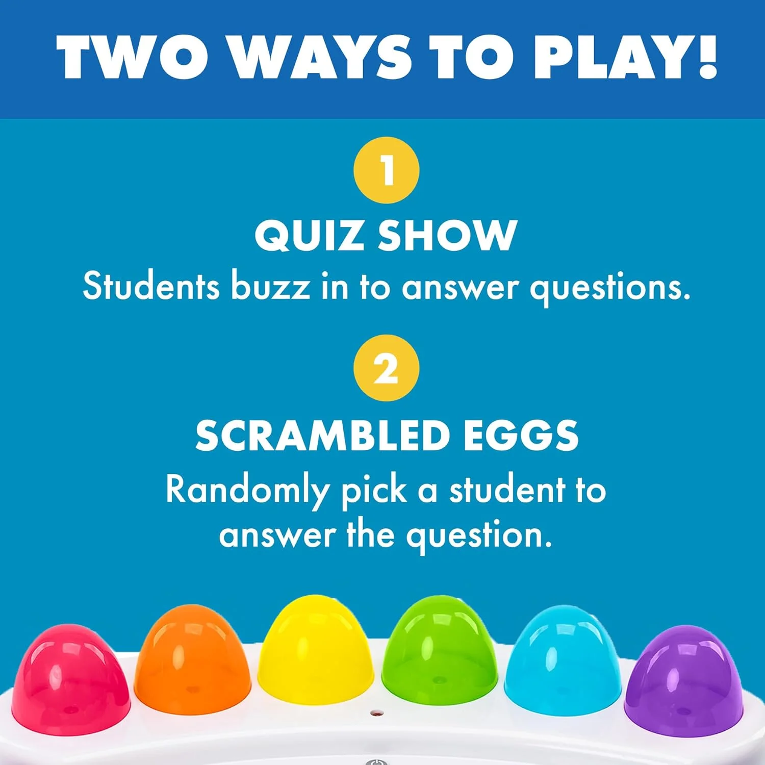 سیستم بازی تعاملی بی سیم Educational Insights با فرکانس 2.4 گیگاهرتز - بازی ها و زنگ های کلاسی، لوازم ضروری معلم و کلاس، لوازم بازگشت به مدرسه