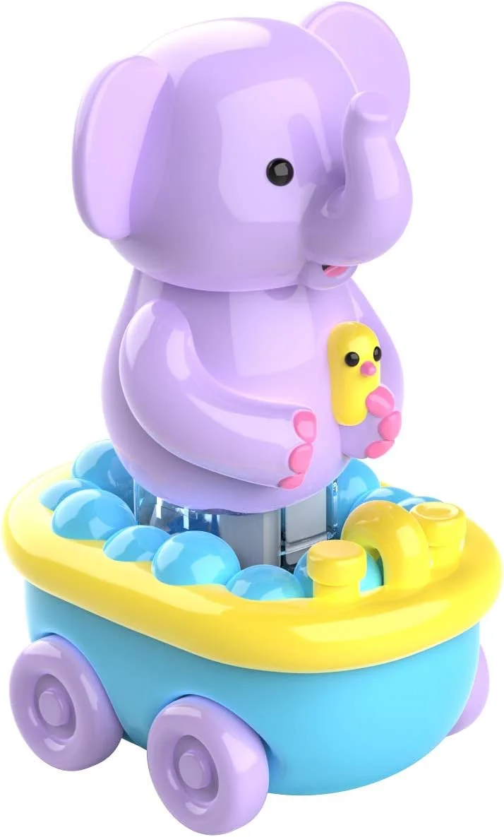 اسباب بازی آموزشی زومیگوز، فیل و ماشین وان حمام، مجموعه 1 عددی