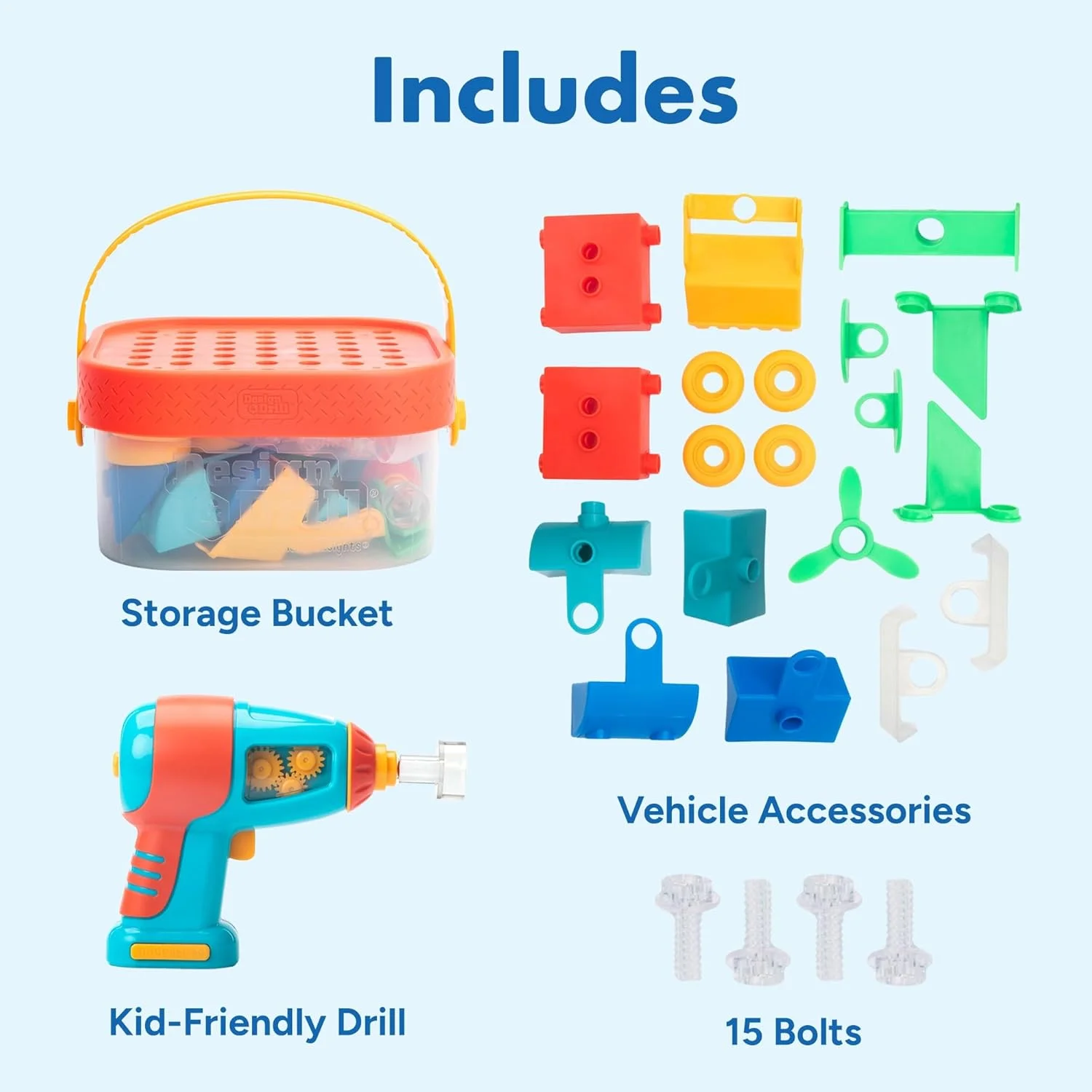 سطل ساختنی آموزشی Design & Drill