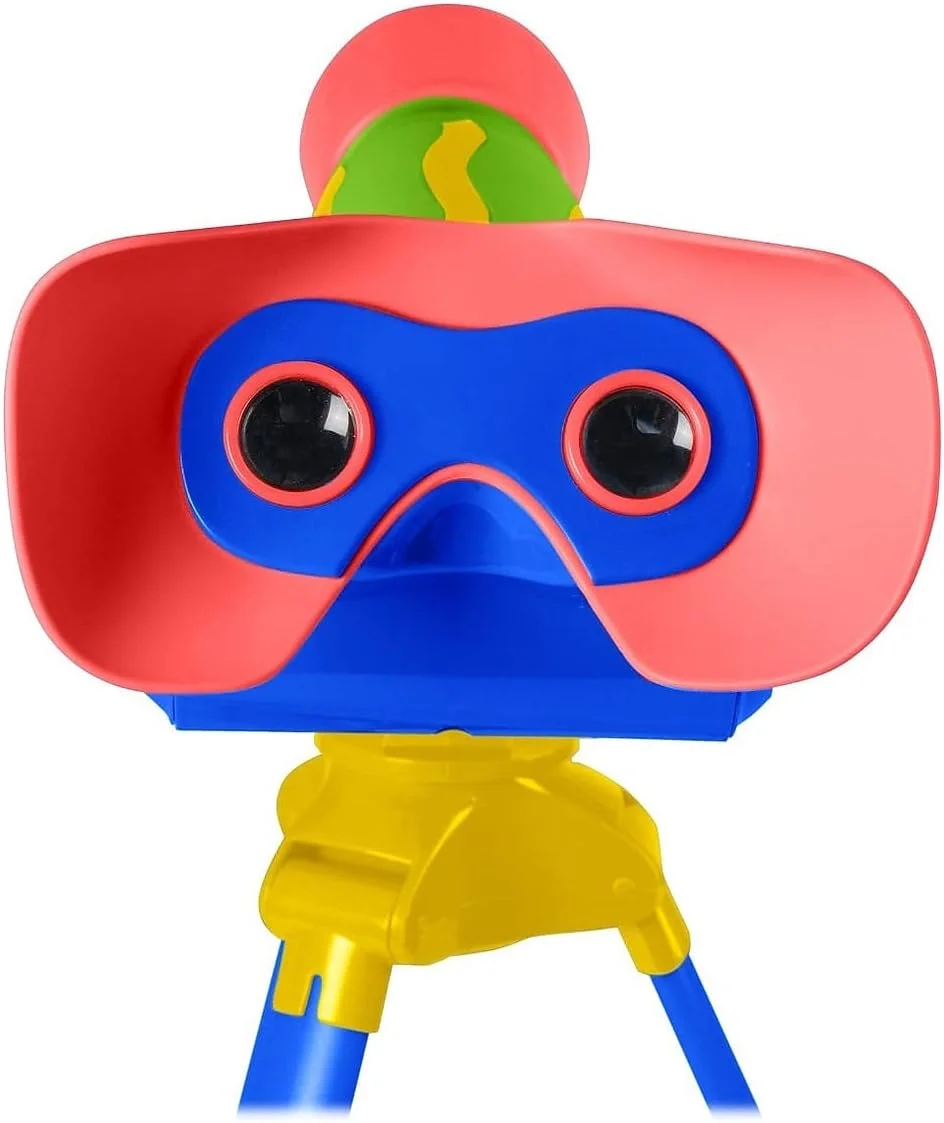 تلسکوپ آموزشی GeoSafari Jr. My First Kids، اسباب بازی STEM، هدیه برای کودکان 4 سال به بالا تلسکوپ آموزشی GeoSafari Jr. My First Kids، اسباب بازی STEM، هدیه برای کودکان 4 سال به بالا