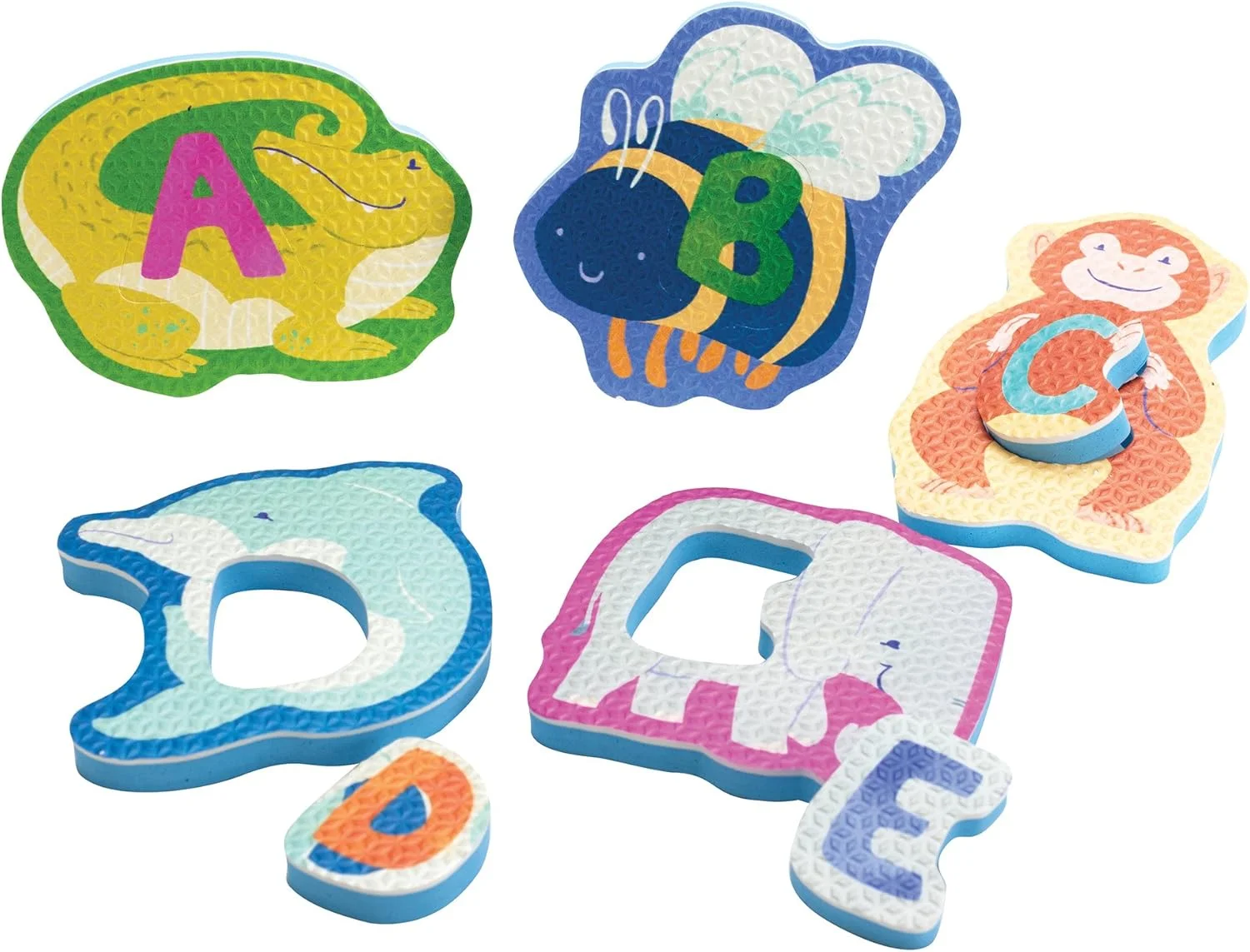 اسباب بازی آموزشی حروف الفبا برای حمام کودکان، مجموعه 26 عددی