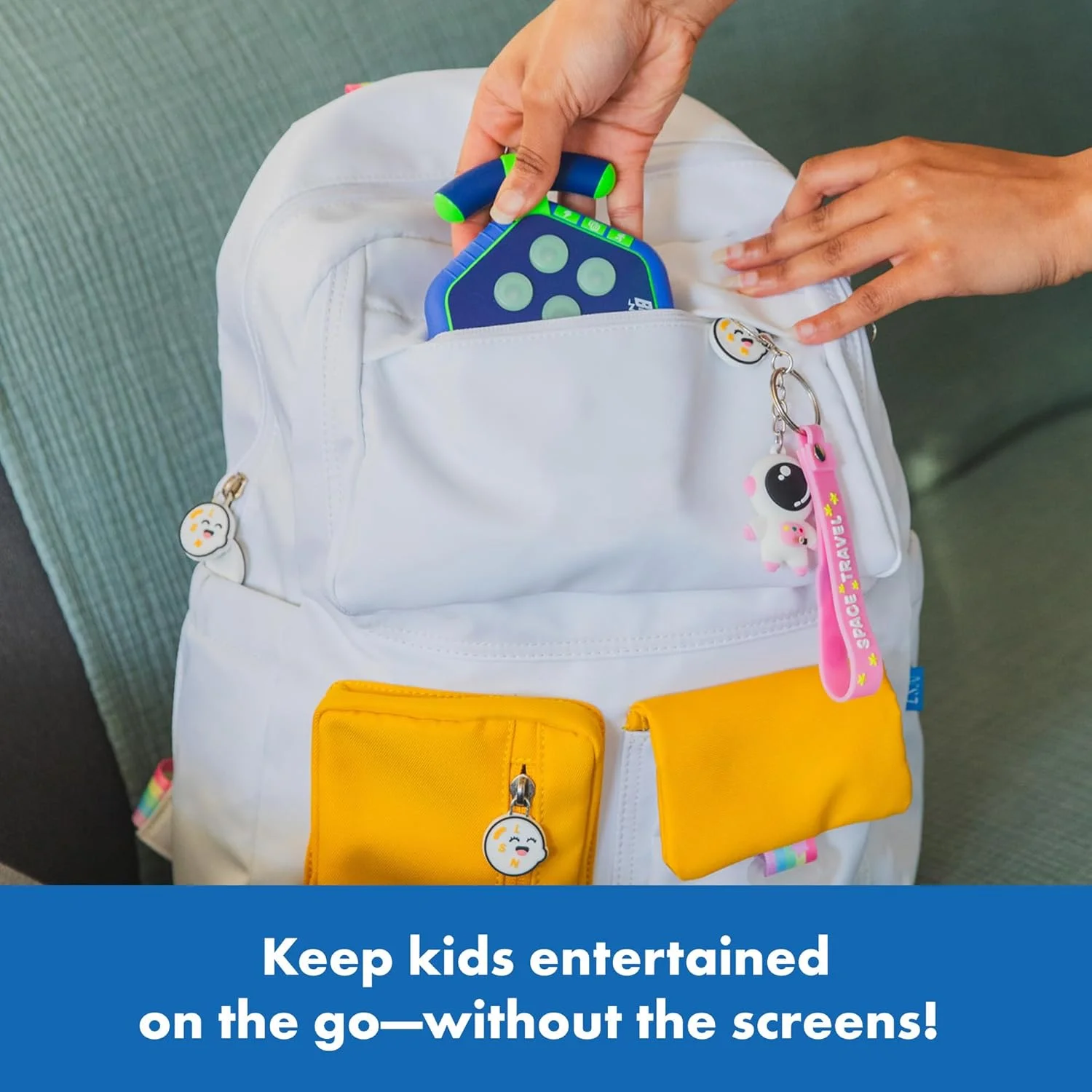 تقویت کننده BrainBolt® Educational Insights - بازی فکری حافظه، شامل 3 حالت بازی، برای 1 بازیکن، هدیه برای سنین 5 سال به بالا