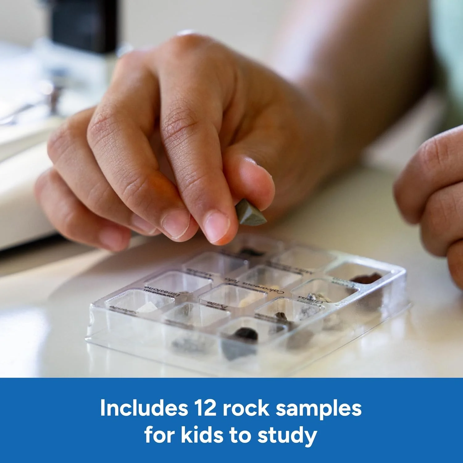 استریوسکوپ GeoSafari Educational Insights - میکروسکوپ استریو مقدماتی برای کودکان 8 سال به بالا، اسباب بازی های علمی برای کودکان