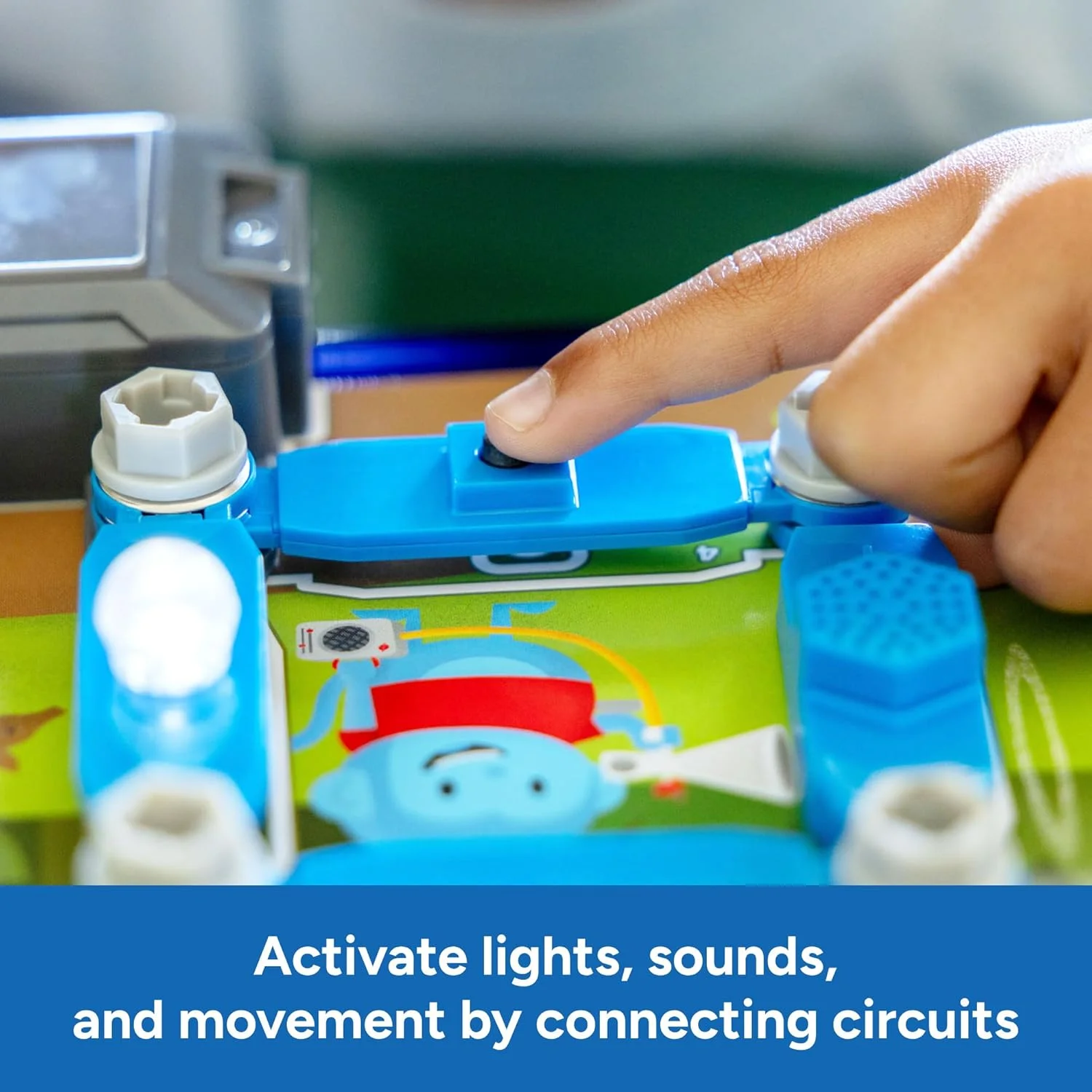 مدارهای ماجراجویی آموزشی Design & Drill، مدارهای مقدماتی، اسباب بازی STEM، مجموعه 63 قطعه ای، سنین 5 سال به بالا