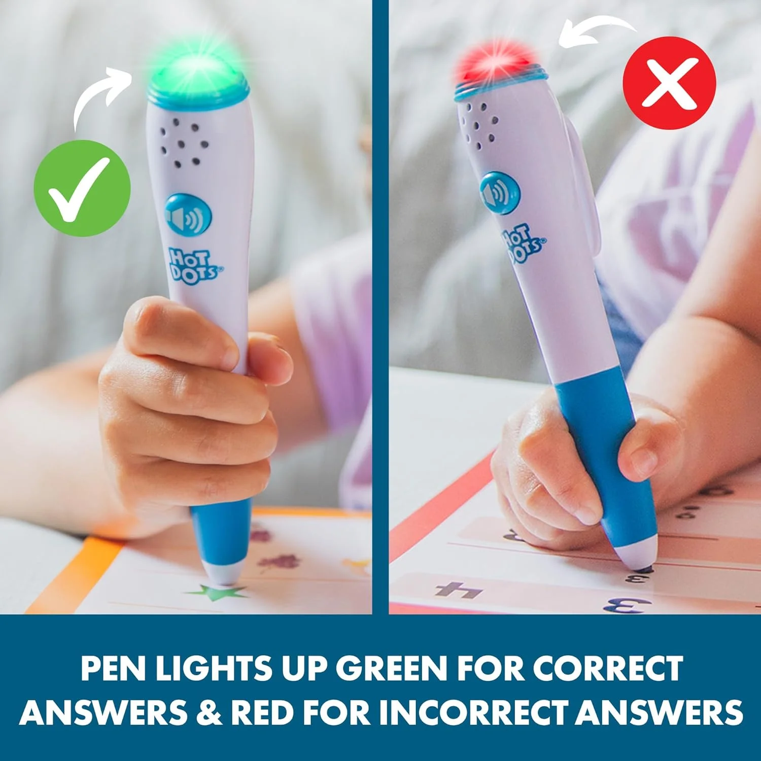 کتاب کار ریاضی پیش دبستانی Educational Insights Hot Dots Let's Learn - مناسب برای کودکان 3 سال به بالا