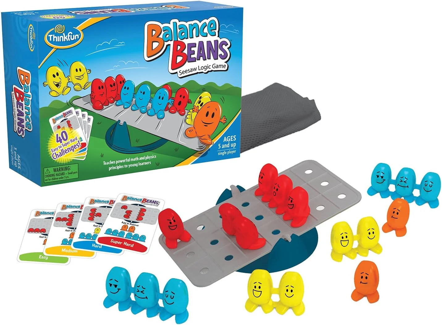 بازی فکری تعادلی لوبیا ThinkFun - تک نفره، 5 سال به بالا - نسخه اصلی
