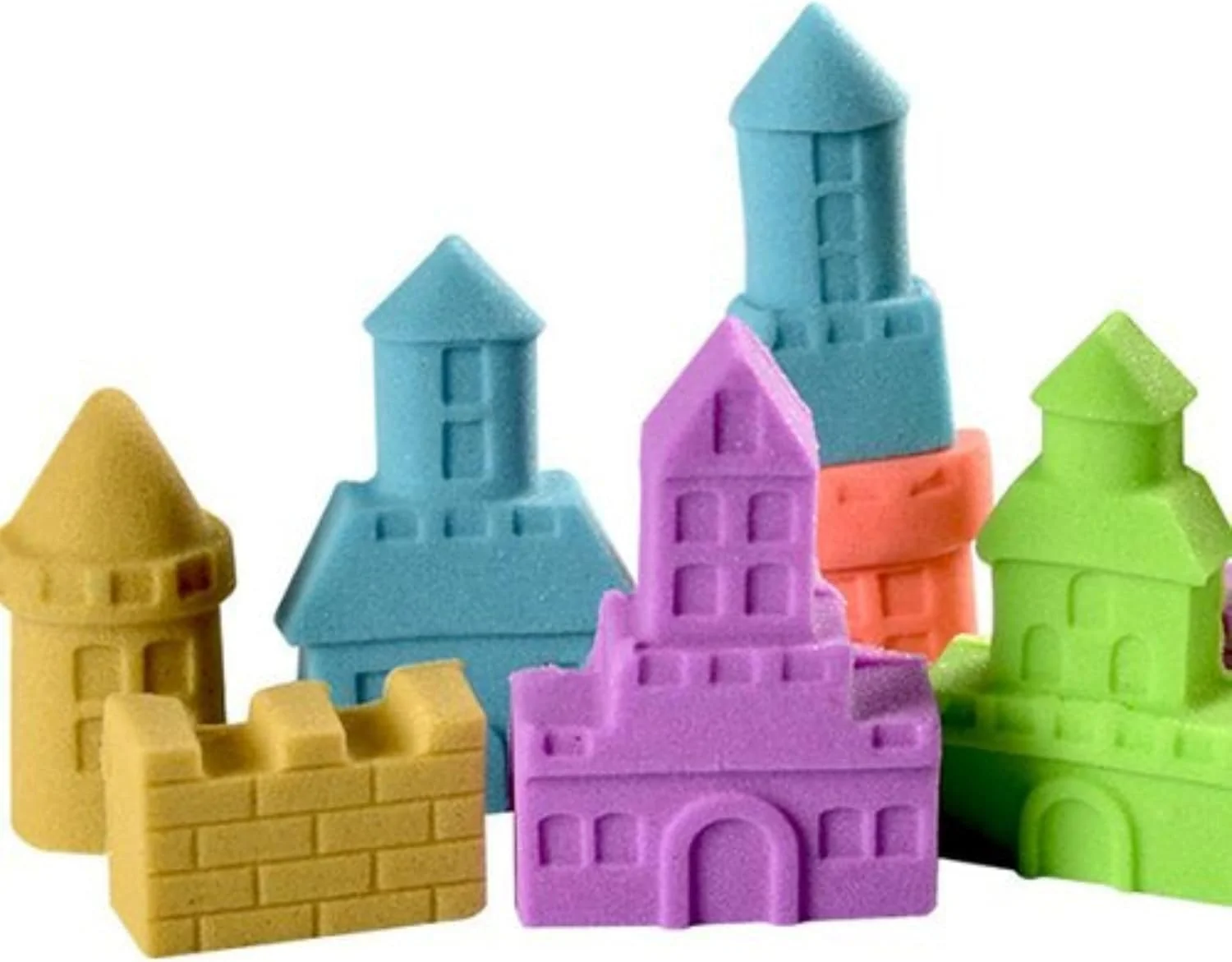 جعبه شن و ماسه جادویی TOY GARDEN برای کودکان، کیت شن و ماسه قالب‌گیری حسی با ابزار، جعبه نگهداری قابل استفاده مجدد، مجموعه بازی خلاقانه سرپوشیده برای ساخت کاردستی، اسباب بازی فعالیت آموزشی سرگرم کننده، هدیه ایده آل برای کودکان نوپا