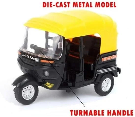 مدل اسباب بازی ریکشا فلزی دایکست TOY GARDEN برای کودکان - بسته 12 عددی، حرکت عقب کشیدنی، دسته متحرک، طراحی واقعی، ساخت بادوام، وسیله نقلیه آموزشی، مجموعه کلکسیونی