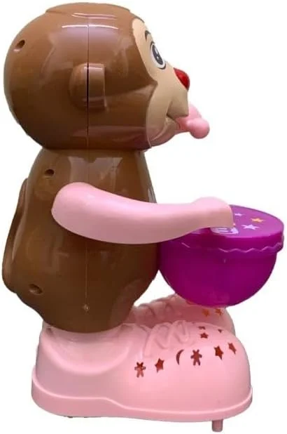 اسباب بازی میمون درامر موزیکال TOY GARDEN - اسباب بازی فعالیت نور و صدا برای کودکان، بازی ریتم سرگرم کننده با بازوهای متحرک، طراحی رنگارنگ، هدیه توسعه آموزشی برای نوزادان و کودکان نوپا