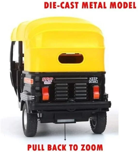 مدل اسباب بازی ریکشا فلزی دایکست TOY GARDEN برای کودکان - بسته 12 عددی، حرکت عقب کشیدنی، دسته متحرک، طراحی واقعی، ساخت بادوام، وسیله نقلیه آموزشی، مجموعه کلکسیونی