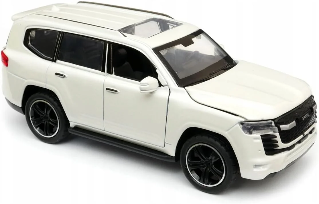 ماشین مدل فلزی دایکست اس یو وی TOY GARDEN - حرکت عقب کشیدنی با چراغ ها و صداها، بدنه آلیاژی با جزئیات پلاستیکی، طراحی واقعی، هدیه بازی آموزشی برای کودکان و کلکسیونرها 3 سال به بالا