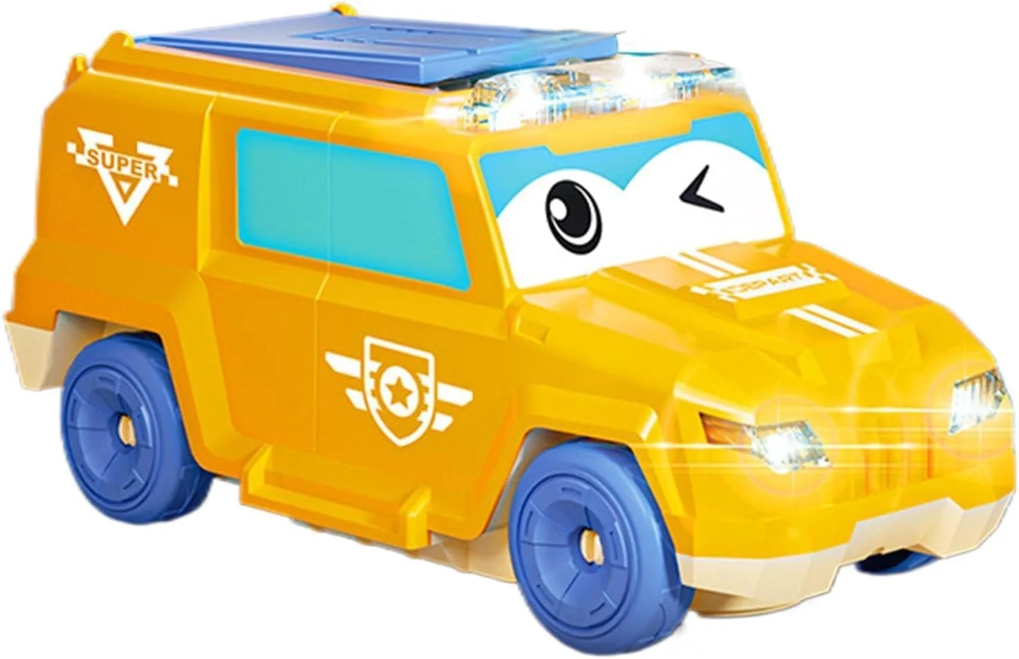 کامیون اسباب بازی پول پاش کودکانه TOY GARDEN - مدل ماشین آموزشی با نور و صدا، چرخش 360 درجه خودکار، سرعت فوق العاده، عملکرد سرگرم کننده پول پاشی، اسباب بازی تعاملی وسایل نقلیه برای پسران و دختران، 3 سال به بالا